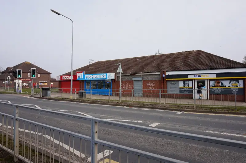 Shops on Wawne Road, Bransholme, Hull