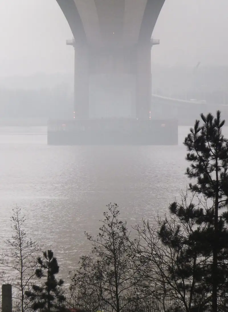Humber Bridge seen from the Hessle side