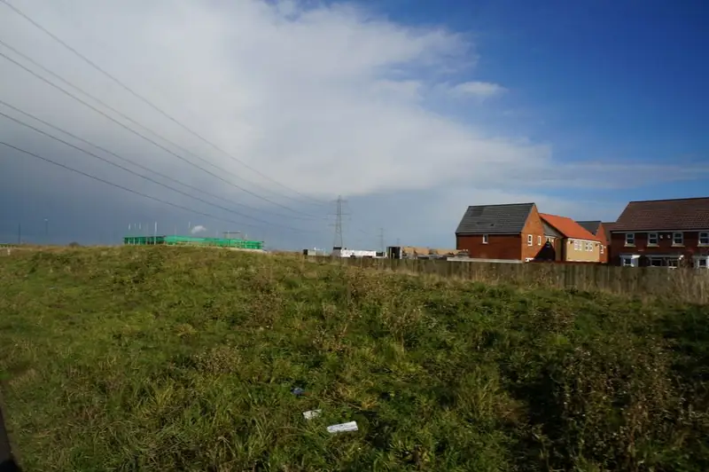 Newer houses at Kingswood on the northern edge of Hull