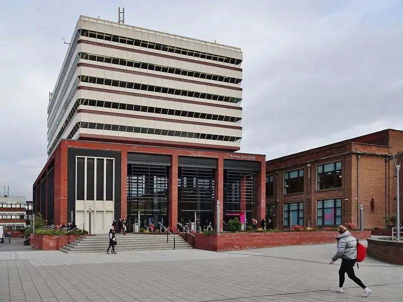 University buildings along Cottingham Road, Hull
